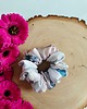 gumki do włosów Satynowa gumka satynowa scrunchie owijka frotka lawendowy szept MAXI 3