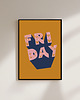 grafiki i ilustracje "Friday" plakat typograficzny 5