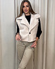 kamizelki damskie Kamizela jesienna Beige 4