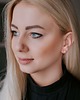 kolczyki z kamieniami Eleganckie Kolczyki z Bursztynu Bałtyckiego, Sztyfty Srebrne 5