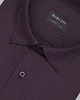 koszule męskie Koszula modigliana 00538 długi rękaw fiolet slim fit 2