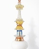lampy wiszące Lampa wisząca szklana artdeco prl vintage retro 5