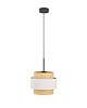 lampy wiszące Rattanowa lampa wisząca do kuchni w stylu boho ELBA BOHO 3