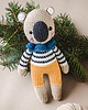 misie i maskotki Miś Koala na szydełku 5