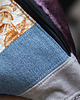 saszetka nerka Nerka patchworkowa no waste unikatowa saszetka handmade 2