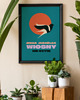 plakaty Plakat kolorowy retro, jaskółka 3