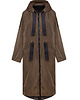 płaszcze damskie PARKA LONG Khaki 3