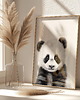 obrazy i plakaty do pokoju dziecięcego Panda - Plakat do Pokoju Dziecka 2