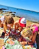 puzzle dla dzieci Gra drewniana pierniczki  Kółko i krzyżyk 4