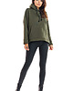 bluza z kapturem damska Bluza C223 khaki 3