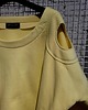 bluza bez kaptura damska Bluza Koła Żółta 3