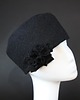czapki damskie toczek czarny 3