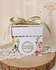 kartki na komunię Exploding box komunijny, kartka na komunię "Rose Wine" GOTOWY 1