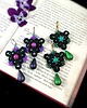 kolczyki soutache Zielona Triada kolczyki sutasz czarne 4