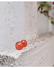 kolczyki z żywicy Łososiowe kolczyki sztyfty Dolci 1