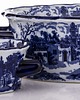 kwietniki Osłonka 2 szt. ceramiczna 14x49x31 i 9x34x20 cm GHARA-V podłużne 2