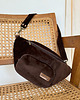 saszetka nerka Welurowa nerka miejska deep brown 1
