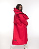 płaszcze damskie Parka Longline Collar Vest Oversize red 6