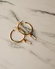 kolczyki pozłacane Kolczyki pozłacane GOLD HOOPS EARINGS 1