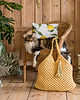 torby na ramię Makramowa torebka Beach Bag L pastelowa żółć 1