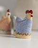 ozdoby wielkanocne Ceramiczne  kurki wielkanocne, zestaw 3 szt. 3