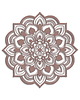 dekoracje - na ścianę DEKORACYJNY PANEL AŻUROWY, MANDALA, KWIAT, DEKORACJA ŚCIENNA 3D, ORNAMENT,60  3