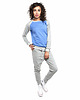 spodnie dresowe damskie Erin Grey Pocket Pants 3