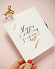 kartki scrapbooking Kartka artystyczna kaligrafowana ręcznie atramentem Happy Birthday gorgeous 2