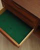 komody Sideboard tekowy z wysuwanymi blatami, Dania, lata 70. 5