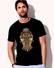 t-shirty męskie Koszulka organiczna z nadrukiem Steampunk Owl 1