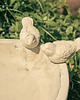 miski i misy Poidełko poidło dla ptaków 29cm betonowe 2