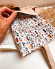 pokrowce i etui - różne Personalizowane etui na książkę, jesienne book sleeve ze sztruksu 4