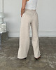 spodnie dresowe damskie Spodnie Relaxing light mocca melange 3