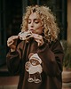 bluza bez kaptura damska Bluza oversize Cynamonka Teddy dla dorosłych 5