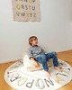 dywany Dywan Bawełniany ABC Kolory i Litery, Ø120 cm, Lorena Canals 2