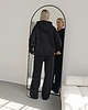 komplety damskie Aba komplet oversized kangurka i szerokie spodnie wide leg Black 1