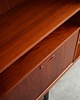 regały i półki Biblioteczka tekowa, duński design, lata 70, produkcja: Dania 8