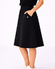 spódnice midi Spódnica Trapezowa  ,,NOEL"  Czarny 1