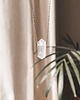 srebrne naszyjniki Naszyjnik Crystal Kryształ górski grot sopel kryształ prezent Święta 1