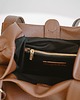 torby na ramię SOFTIE BAG - skórzana torebka szoperka - brąz orzechowy 8