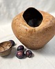 wazony Rzeźbiarski wazon ceramiczny - ręcznie formowany, wabi-sabi 1