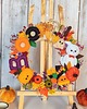 wianki Wianek na Halloween. Dekoracja dla dzieci 5