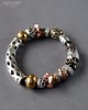 bransoletki wire wrapping Bransoletka tricolor typu Pandora doskonały ponadczasowy PREZENT handmade 9