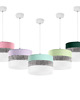 lampy wiszące Lampa Wisząca Cristal Diamond Glamour 2