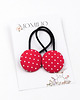 ozdoby do włosów dla dzieci Gumki do włosów w kropeczki Sweet Cherry 1
