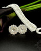 Biżuteria ślubna Blanche, ślubne kolczyki z kryształami Swarovski 4
