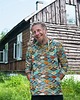 bluzy męskie Bluza kangurka "Navajo" na surowo - unisex 4