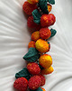 bransoletki - inne Kolorowa bransoletka z owocami i liśćmi z gliny polimerowej 2