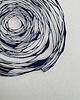inne Wycinanka Dark Blue Spiral 2