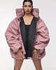 kurtki damskie Kurtka typu bomber oversize dusty pink 4